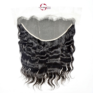 Extensiones de Cabello Humano Natural de la India, 13x6, Frontal, Alta Calidad, 100% Natural, Ondulado Profundo, Cutícula Alineada - Product Image 2