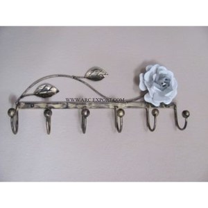 Hot Sale Wall-Mounted <b>Hooks</b> & <b>Rails</b> Single Key Clothes & <b>Coat</b> Rack for Bathroom Kitchen & Balcony Storage In Reasonable Price - Product Image 2