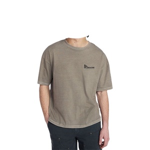 เสื้อยืดทรงหลวมแบบสั่งทำพิเศษ ผ้าฝ้ายระบายอากาศ คอกลม สวมใส่สบายๆ สำหรับฤดูร้อน สั่งซื้อจำนวนมาก - Product Image 4
