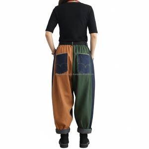 Pantalones Harem de Moda para Hombre, Suministro al por Mayor, 100% Algodón Canvas, Ligeros, Transpirables, Sostenibles, Estilo Hip Hop - Product Image 3