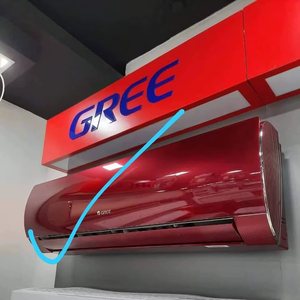 Bomba de calor aire a aire Gree, Mini aire acondicionado dividido, Unidad de CA montada en la pared dividida para el hogar, sistema de refrigeración para el hogar sin ductos Wifi - Product Image 1