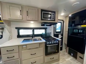 Ready for Export Fully Equipped Modern Mini Caravan RV Trailer 4x4 Mobile with Luxury Kitchen Lightweight Sleeps 4 People - Product Image 5
