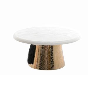 Support à gâteau en aluminium à un niveau support d'affichage de gâteau aux fruits de conception attrayante pour les outils de gâteau de célébration de fête d'anniversaire - Product Image 2