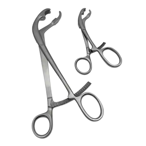 Pinzas de sujeción para huesos de acero inoxidable, alicates autocentrantes, pinzas quirúrgicas para huesos, ortopédicas grandes y pequeñas de Surgiright Instrument - Product Image 1