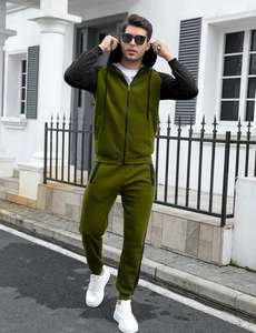 ชุดติดตามฤดูหนาวของผู้ชายดีไซน์ยอดนิยมพร้อมบริการ OEM วัสดุขนแกะอัตราต่ำคุณสมบัติโลโก้ - Product Image 3