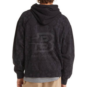 Vente en gros de sweats à capuche imprimés de la meilleure conception, légers, personnalisés, imprimés en couleur - Product Image 3