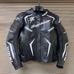 Veste de moto pour hommes à prix de gros du fabricant pakistanais Veste en cuir coupe-vent de haute qualité imprimée en ligne à la mode - Product Image 1