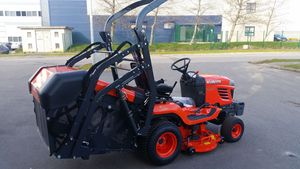 Tondeuse autoportée diesel Kubota G2120 G23 18HP d'occasion et neuve avec plateau de coupe de 48 pouces, moteur, boîte de vitesses et pompe - Product Image 3