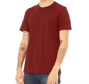 Camiseta de Cuello Redondo con Hombros Caídos para Hombre, Impresión Digital Personalizada de Alta Calidad con Logotipos Bordados - Product Image 2