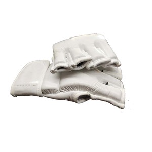 Guantes de entrenamiento de cuero de vaca personalizados de alta calidad UFC MMA cuero de PU de medio dedo para boxeo y entrenamiento Mma - Product Image 5