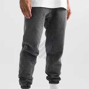 Latest Design Men's Casual Acid Wash <b>Trousers</b> High Quality Lightweight <b>Elastic</b> <b>Waist</b> Pants - Product Image 2