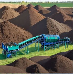 Máquina Volteadora de Compost Automática de Alta Calidad y Resistencia, Tipo Hileras, Capacidad de 100 TPD, Alta Productividad, Venta al por Mayor - Product Image 5