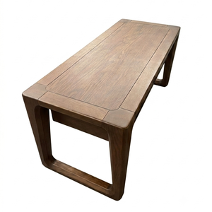Table basse moderne japonaise en chêne massif pour salon, table de sol Tatami pour le thé et la salle à manger - Product Image 2