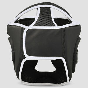 Entrenamiento de alta calidad Protector facial Casco Sparring elástico ajustador rayas Venta al por mayor MMA cómodo protector de cabeza de boxeo de seguridad - Product Image 2