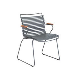 Chaise de salle à manger moderne et durable avec cadre en aluminium, style minimaliste du milieu du siècle, pour restaurant, café, hôtel et usage domestique - Product Image 1