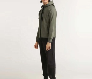 Sweat à capuche zippé pour homme au design unique, durable, streetwear professionnel, de haute qualité, 100% coton molletonné, sweat à capuche zippé intégral - Product Image 3