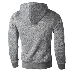 Séduisante Survêtement en Coton à Capuche Jogging Demi-fermeture éclair pour Homme Ensemble Deux Pièces Veste Pantalon avec Logo Brodé Personnalisé Survêtements - Product Image 2