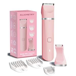 Depiladora y Recortadora Íntima 2 en 1 Profesional para Mujer, Recargable, Uso en Seco/Húmedo, Resistente al Agua IPX7, Alimentación USB, para Uso en Bikini - Product Image 2