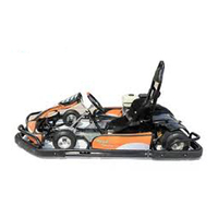 Go Kart Eléctrico de 1000W, 110cc de Cilindrada, Velocidad Máxima de 40km/h, Buggy para Arena, Kart de Carreras, Freno Hidráulico de Alta Calidad, Grado A