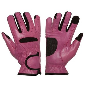 Venta caliente Precio al por mayor de cuero por encargo Pantalla táctil Guantes de equitación Guantes ecuestres - Product Image 4