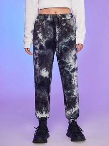 Pantalones de chándal transpirables ligeros para correr de lana de poliéster con estampado de sublimación personalizado para mujer, servicio OEM de invierno con estampado de logotipo plano - Product Image 5