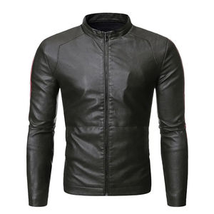 Chaqueta de Cuero de Oveja de Alta Calidad 2026 para Hombre, Color Personalizado, 100% Genuino, Tela Vaquera Recubierta, Estilo Urbano, Invierno - Product Image 5