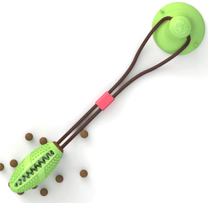 <b>Dog</b> Toothbrush TPR Eco-Friendly Durable Cartoon Cute Interactive Suction Cup Tug Chew Toys Leaked Molar <b>Ball</b> for Aggressive - Product Image 5