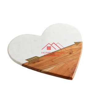 Tabla de Cortar de Mármol al por Mayor para Uso en Fiestas, Tamaño Personalizado, Color Blanco y Artesanía Natural - Product Image 4