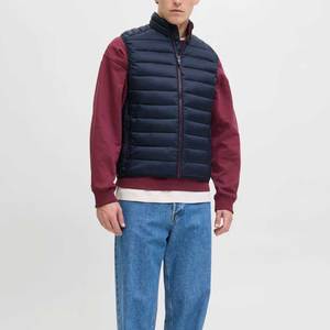 Chaleco Acolchado Cálido, Impermeable, de Secado Rápido, Transpirable, Ecológico, Cortavientos, con Dobladillos Ajustables, Etiquetas Personalizadas y Logos Bordados, Estilo Casual - Product Image 4