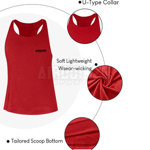 Men's Breathable Sleeveless for Gym Workouts New Fitness <b>Singlet</b> for Bodybuilding Workout Clothing With Custom Design - Product Image 4