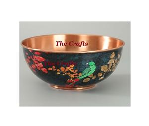 Classic Design Chocolates <b>Bowl</b> In Copper Round Shape <b>Salad</b> <b>Serving</b> <b>Bowl</b> For Wedding Party Dinnerware Use - Product Image 5
