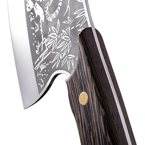 Servicio OEM personalizado de alta calidad 5Cr15 Acero inoxidable rebanador afilado carne cuchillos de cocina 8 pulgadas cuchillo de carnicero - Product Image 5