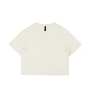 Haut de gymnastique pour femmes 100% coton T-shirt de gymnastique léger coupe ample respirant haut d'entraînement pour un style de vie actif - Product Image 3