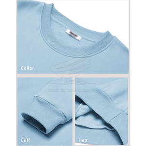 New Fashion Casual Men's Winter <b>Sweatshirt</b>-Solid Color 100% Cotton <b>Fleece</b> Breathable Customizable Color & Logo Hot Selling - Product Image 6