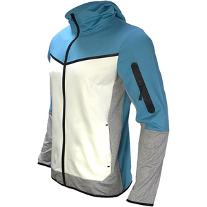 Survêtement Fitness Tech Polaire Training Survêtements Hommes Deux Pièces Ensemble Survêtement Jogging Costume pour Hommes - Product Image 3