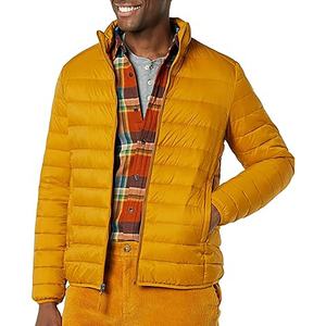 Veste matelassée courte pour homme de haute qualité, à fermeture éclair, OEM, pour l'extérieur, d'hiver, brillante, rembourrée, HIGH STREET - Product Image 2