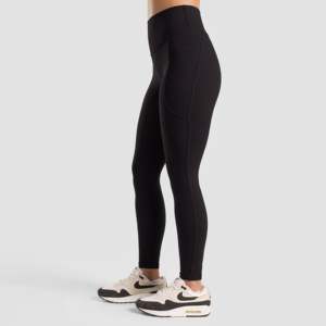 High-Waist Performance Seamless Spandex/Nylon <b>Leggings</b> (<b>Black</b>) Custom Design Breathable Plus Size Workout Tights XXL XS Sizes - Product Image 1
