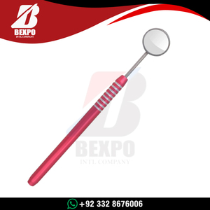 Kit d'examen dentaire en acier inoxydable de haute qualité, ensemble de 3 pièces, couleur rouge anodisé - Product Image 3