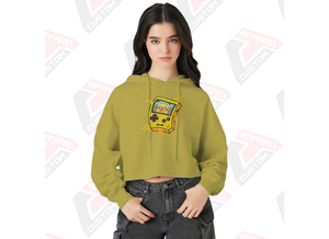 Stylish and Cozy Men's 100% Cotton Winter Crop Hoodie with Embroidered Digital Printing Perfect Lightweight Layering - Product Image 3