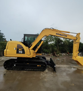 Motor Usado PC70 con Inspección Completa Aprobada, Certificado CE, Excavadora Usada Komatsu PC70 de Segunda Mano, Miniexcavadora Komatsu PC70 de 7 Toneladas - Product Image 1