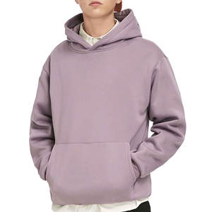 Sweats à capuche en coton mélangé pour hommes avec logo personnalisé, style décontracté, chaud et élégant, pour col à capuche automne/hiver - Product Image 1