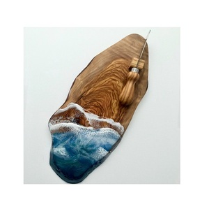 Planche à découper en bois et en résine, design personnalisé, pour fruits, légumes et viande - Product Image 5