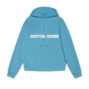 Femmes de haute qualité hiver décontracté Polyester/coton respirant 440g à capuche imprimé personnalisé soleil délavé graphique coupe ample goutte - Product Image 2