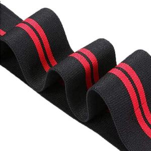 2026 New Arrival Adjustable Weight Lifting Knee Wraps Knee Support Customized Gym Training Knee Wraps - Product Image 5