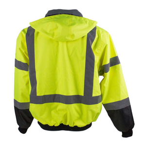 Chaleco de Seguridad Impermeable de Alta Visibilidad ANSI Clase 3 para Hombre, Ajustable y Reflectante para el Lugar de Trabajo - Product Image 2