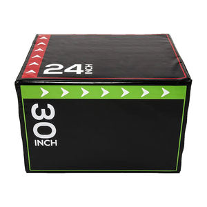 Precio de fábrica 3 en 1 Gimnasio Ejercicio Entrenamiento Ajustable Espuma suave Caja de salto pliométrica Fitness - Product Image 4