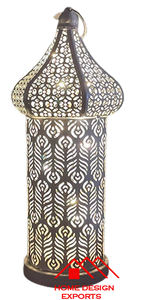 Linterna de mesa Morracan en pátina, linterna de Metal para colgar en la pared, linterna de hierro Para Boda y decoración del hogar, última Decoración - Product Image 5