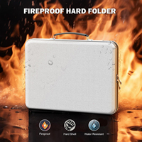 YHX, bolsa para ordenador portátil ignífuga de 16 pulgadas, bloqueo de agua, resistente al calor, carcasa dura ignífuga, caja de archivos, organizador de archivos de oficina, resistente al agua