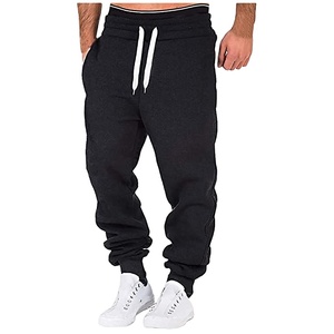 Vente en gros OEM couleur unie pantalon de jogging pour hommes design décontracté prix premium bon marché meilleure vente orienté vers l'exportation de haute qualité - Product Image 1