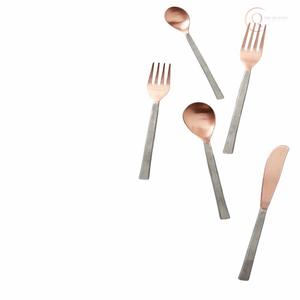 Ensemble de couverts en acier inoxydable moderne, écologique et robuste pour les buffets, la restauration et les fêtes |   Couverts professionnels - Product Image 5